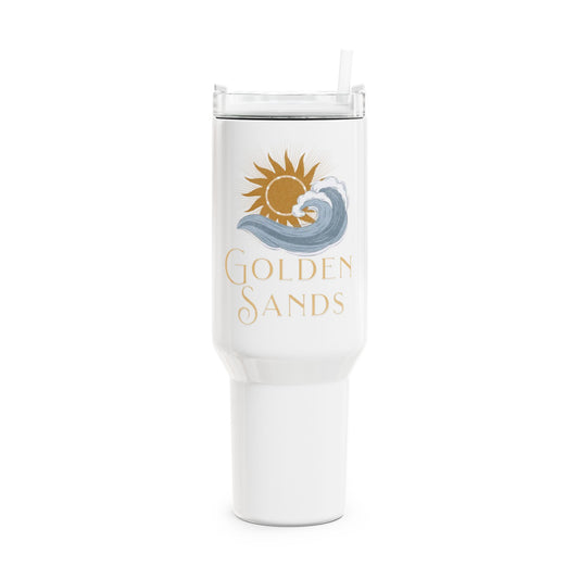 GoldenSands - Gobelet de Luxe Personnalisé en Acier Inoxydable